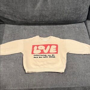 NWOT Zara Toddler Crewneck